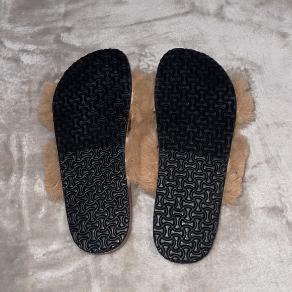 Faux Fur Slippers - Picture 2 of 5
